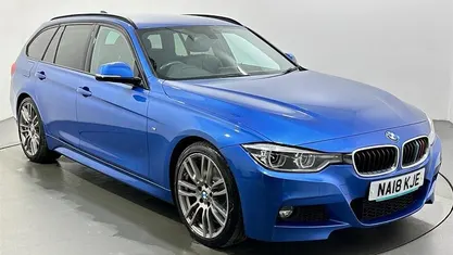 Used BMW 320 M Sport 190 HP (139 kW) 2018 Blue Estate