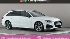 White Used 2021 Audi A4 Black Edition Estate | £21,197 (Fair price)