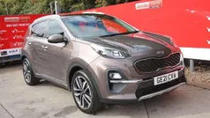 Brown Used 2021 Kia Sportage 3 SUV | £18,595 (Fair price)