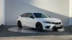 Premium paint platinum white Used 2025 Honda Civic Sport Hatchback | £30,560 (Super price)