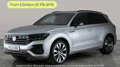 Silver Used 2022 VW Touareg Black Edition SUV | £34,505 (Good price)