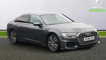 Used Audi A6 S-Line 204 HP (150 kW) 2018 Grey Sedan