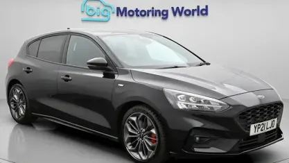 Used Ford Focus ST-Line X 125 HP (91 kW) 2021 Black Hatchback