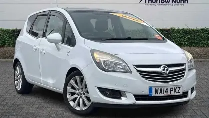 Used Vauxhall Meriva 110 HP (80 kW) 2014 White MPV