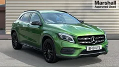 Green Used 2018 Mercedes GLA220 AMG Line Premium SUV | £17,224 (Fair price)
