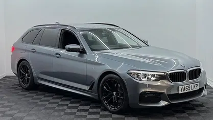 Used BMW 520 M Sport 190 HP (139 kW) 2019 Blue Estate