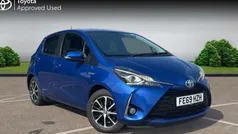 Blue Used 2019 Toyota Yaris Hybrid Hatchback | £11,995 (Fair price)
