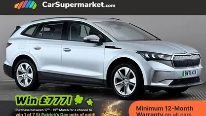 Used Skoda Enyaq iV ecoSuite 131 kW (179 HP) 2021 Silver SUV