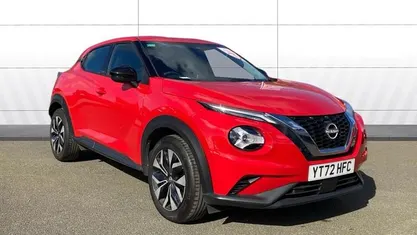 Used Nissan Juke Acenta 114 HP (83 kW) 2022 Red SUV