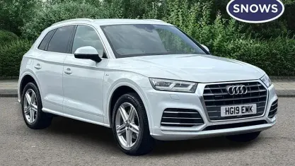 Used Audi Q5 S-Line 190 HP (139 kW) 2019 White SUV