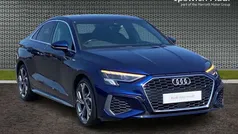 Blue Used 2021 Audi A3 S-Line Sedan | £22,300 (Fair price)