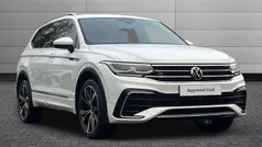 White Used 2022 VW Tiguan Allspace R-line SUV | £27,995 (Fair price)