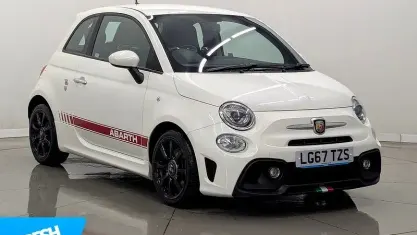Used Abarth 595 147 HP (108 kW) 2017 White Hatchback
