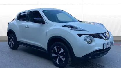 Used Nissan Juke 113 HP (83 kW) 2019 White SUV