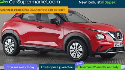 Used Nissan Juke Visia 114 HP (83 kW) 2022 Red SUV