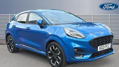 Used Ford Puma ST-Line X 125 HP (91 kW) 2021 Blue SUV