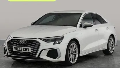 White Used 2022 Audi S3 Comfort Sedan | £28,766 (Fair price)