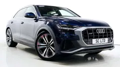 Blue Used 2022 Audi Q8 S-Line SUV | £43,990 (Good price)