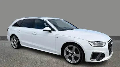 Used Audi A4 S-Line 150 HP (110 kW) 2023 White Estate