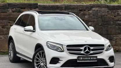 Used Mercedes GLC350 AMG line 258 HP (189 kW) 2017 White SUV