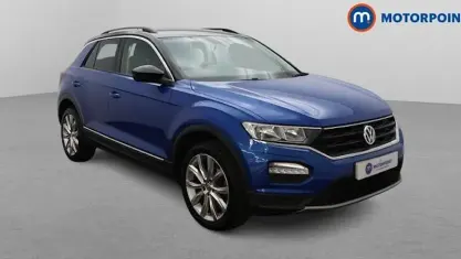 Used VW T-Roc Design 116 HP (85 kW) 2020 Blue SUV