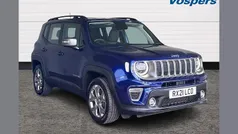 Blue Used 2021 Jeep Renegade Limited SUV | £15,800 (Fair price)