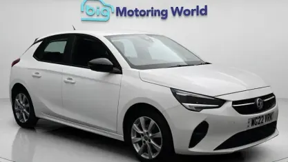 Used Vauxhall Corsa Edition 75 HP (55 kW) 2022 White Hatchback