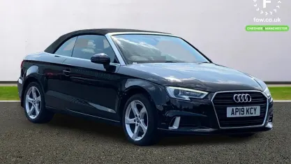 Used Audi A3 Cabriolet Sport 150 HP (110 kW) 2019 Black Cabriolet