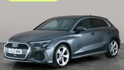 Used Audi A3 Sportback S-Line 150 HP (110 kW) 2023 Grey Hatchback