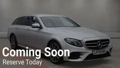 Silver Used 2020 Mercedes E200 AMG line Estate | £24,299 (Fair price)