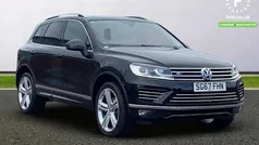 Black Used 2017 VW Touareg R-line Plus SUV | £22,299 (Super price)