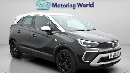 Used Vauxhall Crossland SRi 110 HP (80 kW) 2021 Black SUV