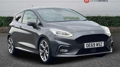 Green Used 2019 Ford Fiesta ST-Line X Hatchback | £9,698 (Fair price)
