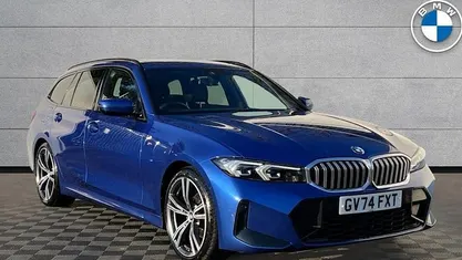 Used BMW 320 M Sport 184 HP (135 kW) 2025 Blue Estate