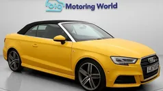 Used 2017 Audi A3 Cabriolet S-Line Cabriolet | £15,100 (Fair price)