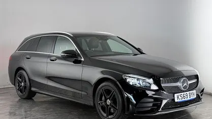 Used 2019 Mercedes C300 AMG line Estate | £17,250 (Fair price)