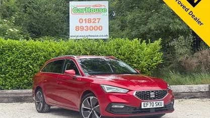 Used Seat Leon XCELLENCE Lux 150 HP (110 kW) 2021 Red Estate
