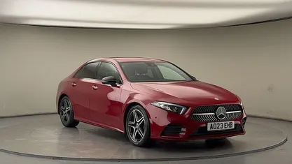 Used Mercedes A180 AMG Line Premium 136 HP (100 kW) 2022 Red Sedan