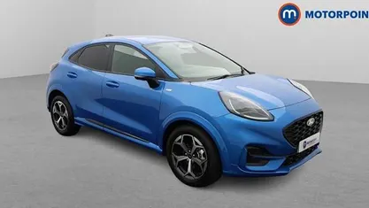 Blue Used 2025 Ford Puma ST-Line Hatchback | £20,199 (Fair price)