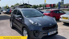 Silver Used 2016 Kia Sportage 2 SUV | £7,695 (Fair price)