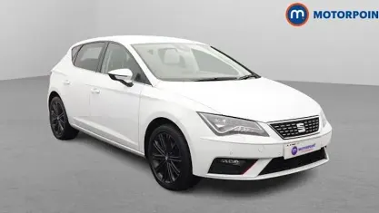 Usado Seat Leon XCELLENCE Lux 150 HP (110 kW) 2020 Branco Citadino