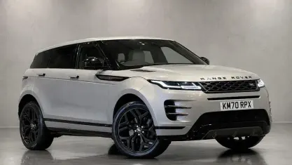 Used Land Rover Range Rover evoque HSE Dynamic 182 HP (133 kW) 2020 Silver SUV