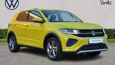Yellow Used 2024 VW T-Cross R-line SUV | £22,886 (Fair price)