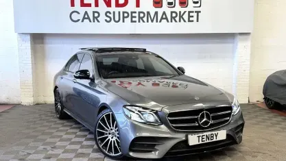 Used Mercedes E300 AMG line 245 HP (180 kW) 2020 Grey Sedan