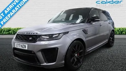 Grey Used 2021 Land Rover Range Rover Sport SVR SUV | £45,450 (Super price)