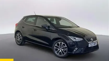 Used Seat Ibiza XCELLENCE 110 HP (80 kW) 2023 Black Hatchback