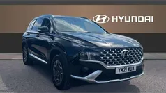 Black Used 2021 Hyundai Santa Fe Premium SUV | £27,022 (Fair price)