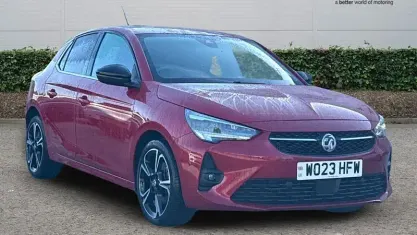 Used Vauxhall Corsa Ultimate 131 HP (96 kW) 2023 Red Hatchback