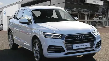 Used Audi Q5 S-Line 190 HP (139 kW) 2020 White SUV