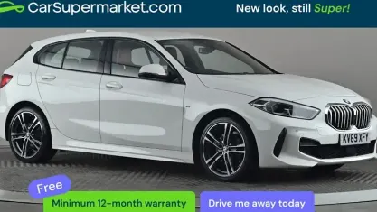 Używany BMW 118 M Sport 140 KM (102 kW) 2020 Biały Hatchback
